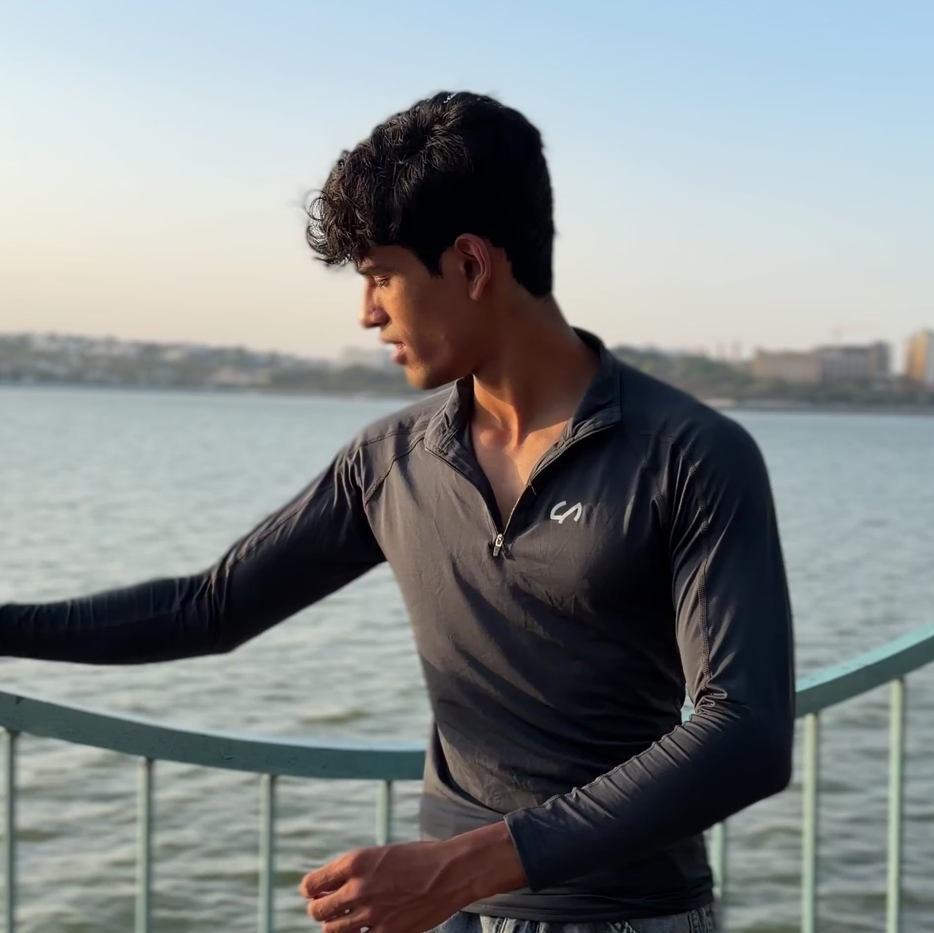 Graphite Compression Tee